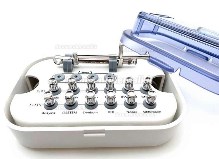 Chiave dinamometrica per impianto dentale di tipo a scatto